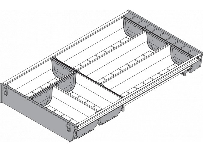 Sada misek BLUM sirka korpusu 400 549 mm obr