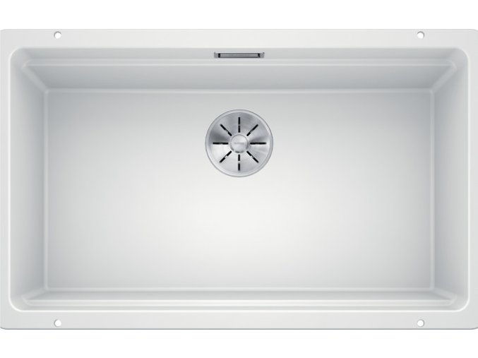Blanco ETAGON 700 U InFino Silgranit bílá bez excentru s pojezdy