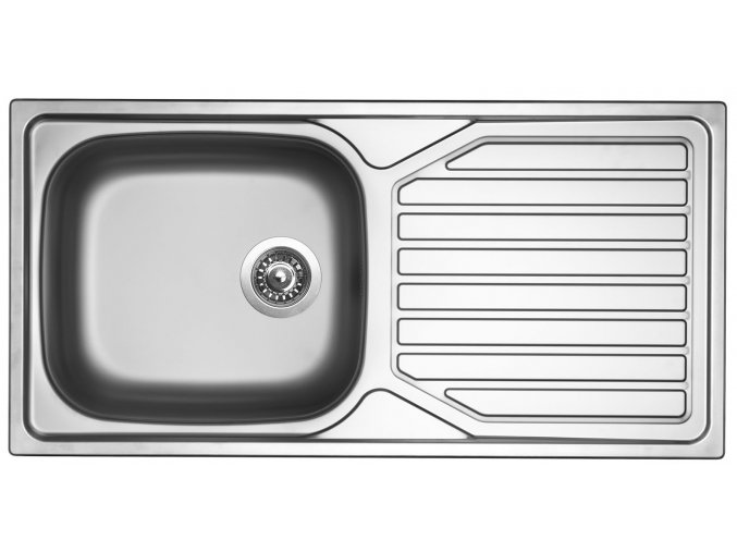 Nerezový dřez Sinks OKIO 1000 XXL V 0,6mm leštěný  + Čistící pasta pro nerezové dřezy SINKS
