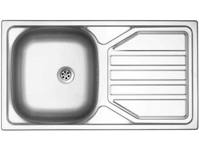 Nerezový dřez Sinks OKIO 780 M 0,5mm matný  + Čistící pasta pro nerezové dřezy SINKS