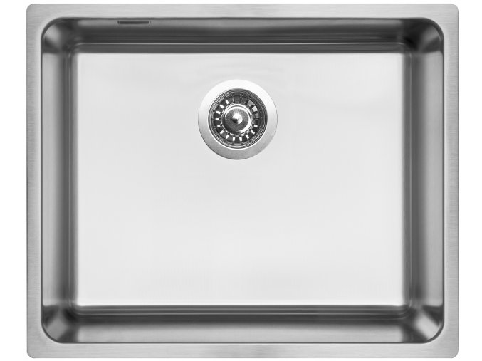 Nerezový dřez Sinks BLOCK 540 V 1mm kartáčovaný  + Čistící pasta pro nerezové dřezy SINKS