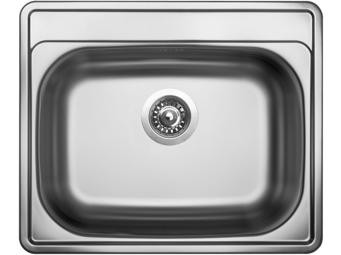 Nerezový dřez Sinks COMFORT 600 V 0,6mm matný  + Čistící pasta pro nerezové dřezy SINKS