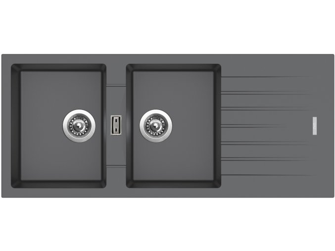 4149740 8596142030231 sinks perfecto 1160 duo titanium