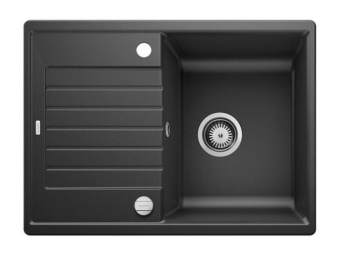 Granitový dřez Blanco ZIA 45 S Compact černá s excentrem