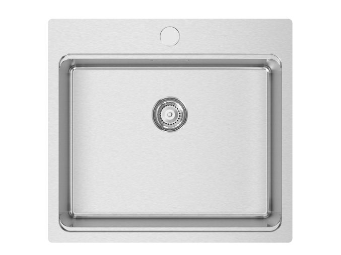 Sinks STEPER 550 CO 1,0 mm + deska VERSUS