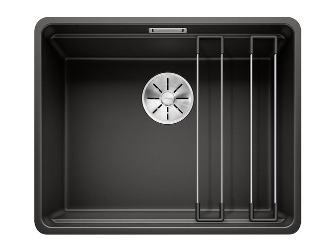 Blanco ETAGON 500 F InFino Silgranit černá bez excentru s pojezdy
