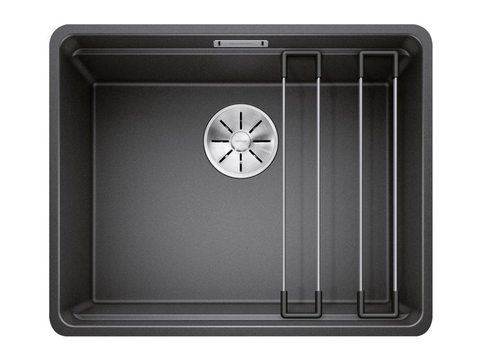 Blanco ETAGON 500 F InFino Silgranit antracit bez excentru s pojezdy