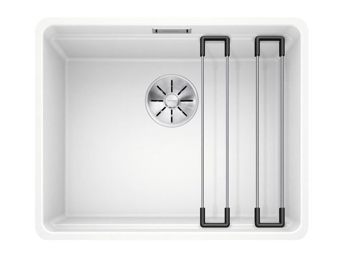 Blanco ETAGON 500 F InFino Silgranit bílá bez excentru s pojezdy