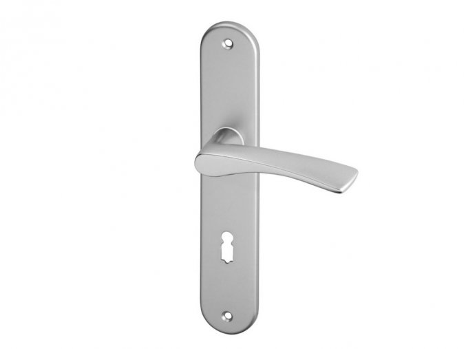 AKA00637  ACT dverni kovani pia ovalny stit hlinik F9 BB 72 mm