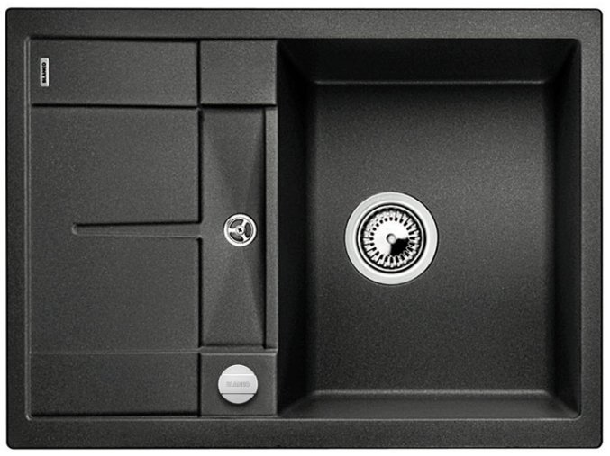 Blanco METRA 45 S Compact Silgranit šedá vulkán oboustranné provedení s excentrem