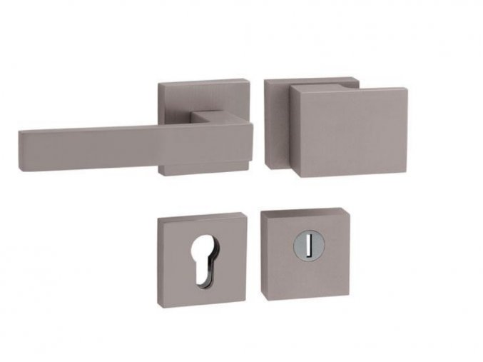 bezpecnostni dverni klika cubo/square nikl