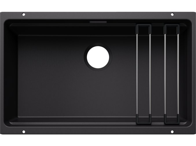 Blanco ETAGON 700 U InFino Silgranit černá bez odtokové armatury + pojezdy