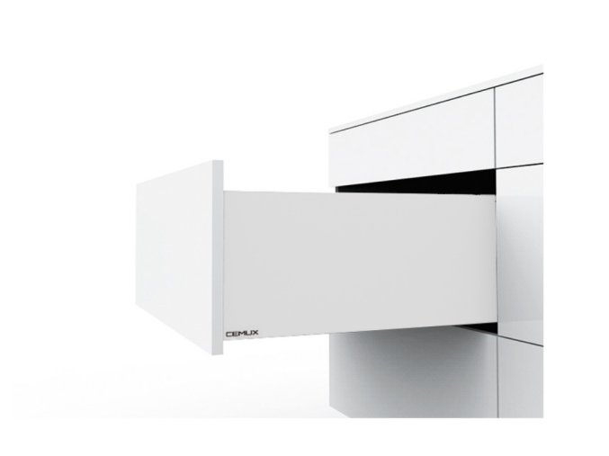 zasuvka h box s tip on vyska 199 barva bila