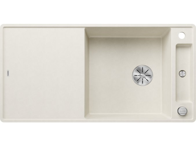 Blanco AXIA III XL 6 S-F InFino Silgranit bílá soft dřev.kráj.deska oboustr.prov. s exc.