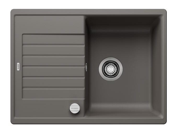 Granitový dřez Blanco ZIA 45 S Compact šedá vulkán s excentrem