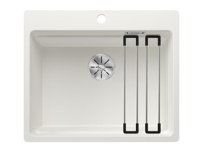 Blanco ETAGON 6-F InFino Silgranit bílá bez excentru+pojezdy