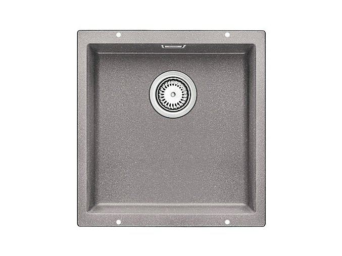 Blanco SUBLINE 400 U Silgranit aluminium  s táhlem
