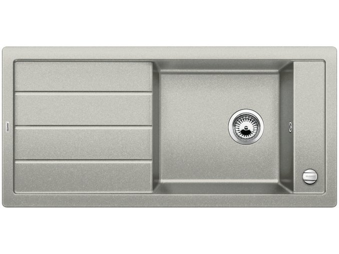 Blanco MEVIT XL 6 S Silgranit perlově šedáoboustranné provedení s excentrem