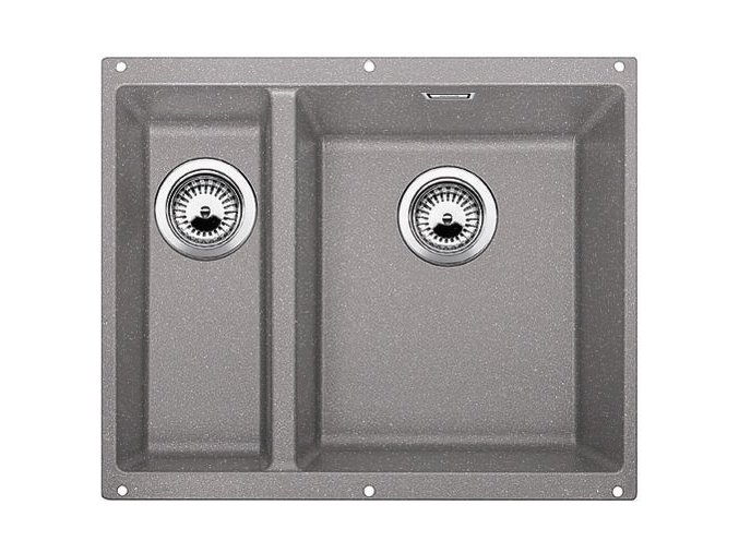 Blanco SUBLINE 340/160 U Silgranit aluminium bez táhla dřez vpravo