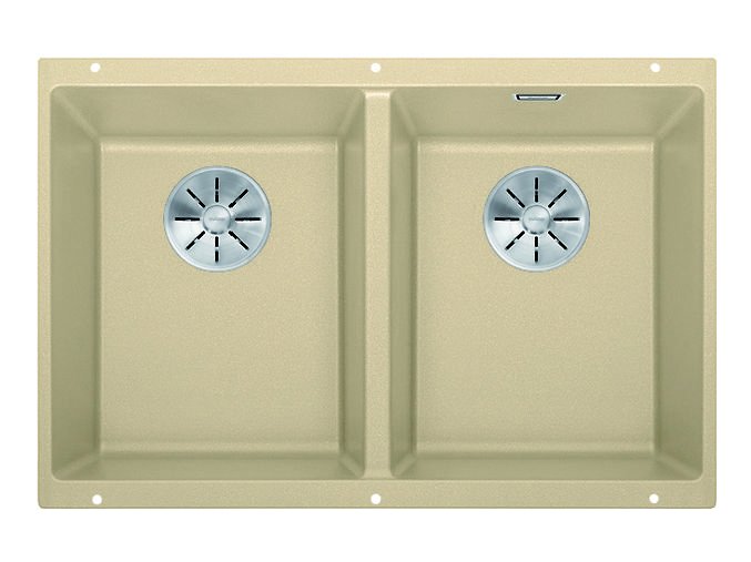 Blanco SUBLINE 350/350 U InFino Silgranit béžová champagne bez táhla