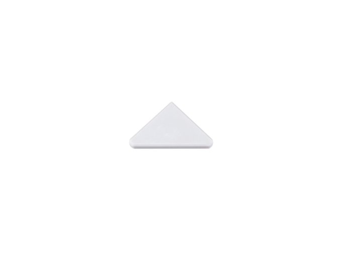 cap without opening for corner line profile