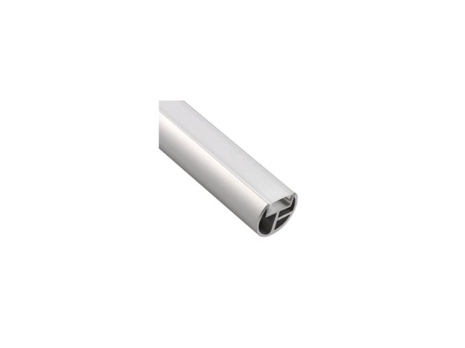 railing round profile for led strips 2m mlecna