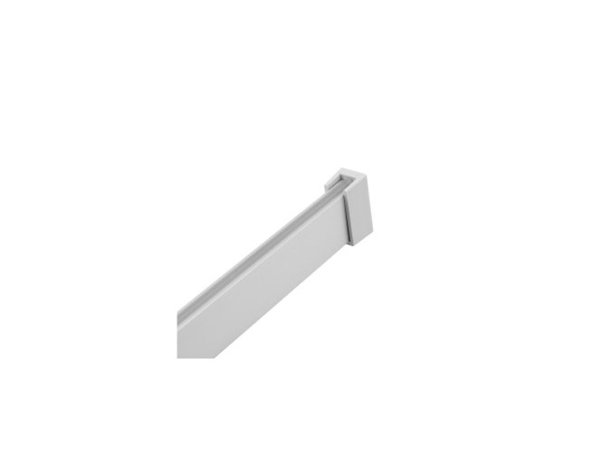 railing slim profile for led strips 5mm mlecny prvni