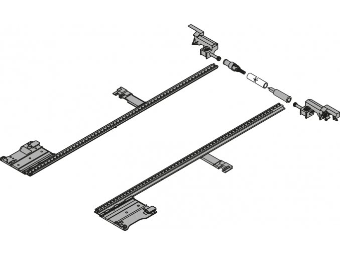 Bocni stabilizace 600 mm LEGRABOX pure