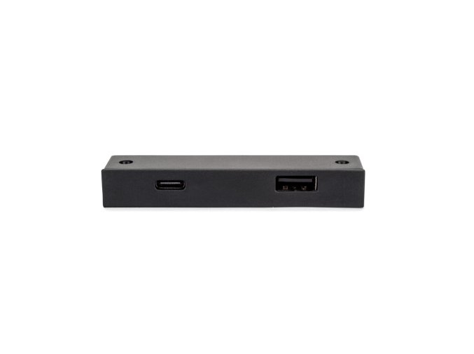 USB nabíjecí modul A+C, černý detail 3