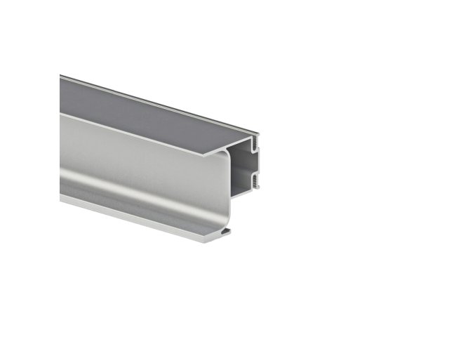 Vertikální GOLA profil krajní 2,55 m přírodní hliník