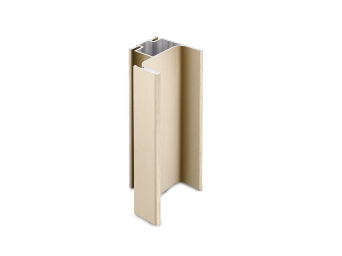 Vertikální GOLA profil krajní 2,55 m zlata matna