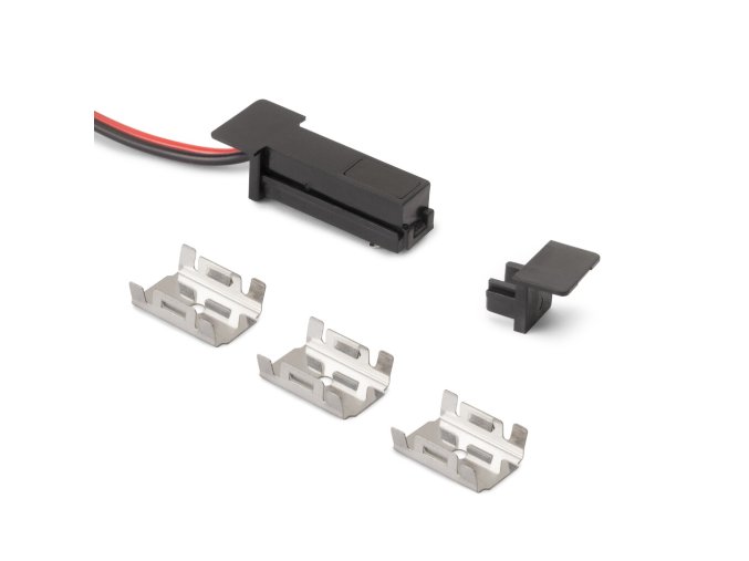 Dotykový vypínač/stmívač pro Pyxis LED k zafrézování, 24 V DC, černý / šedý