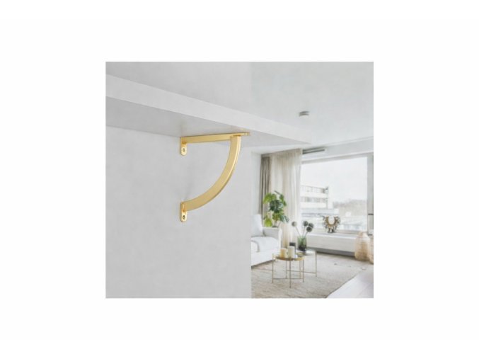 Policová podpěra E-595/132 zlatá