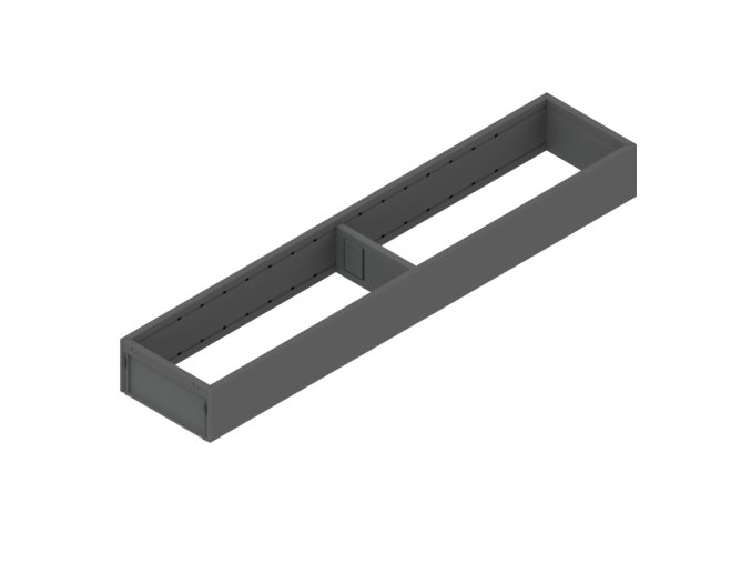 ramecek legrabox ambia line 100 x 500 mm sedy