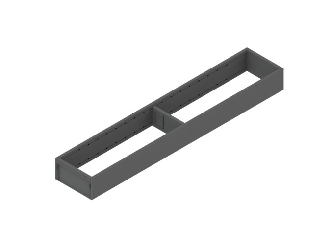 ramecek legrabox ambia line 100 x 550 mm sedy