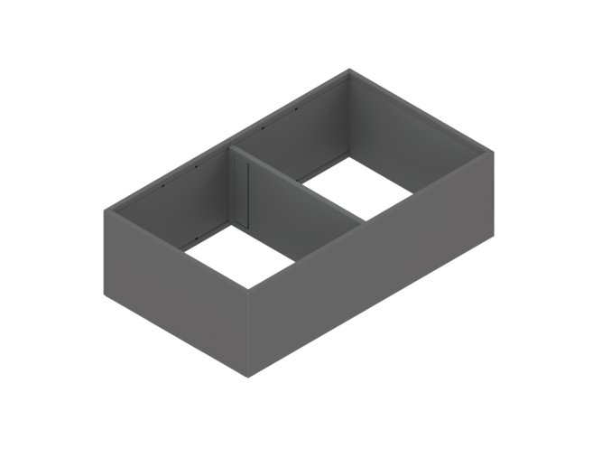 ramecek legrabox ambia line 218 x 400 mm sedy