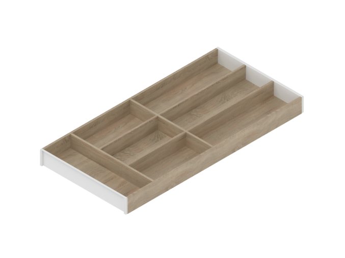 zasuvka na pribory legrabox merivobox ambia line 300 x 650 mm bardoline dub bila