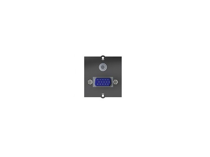 138 2 modul 1x vga 1x jack 3 5 mm 917 045