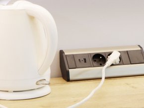 Rohova Zasuvkova Lista Corner 2x 230v S Usb Nab In Duro Cz