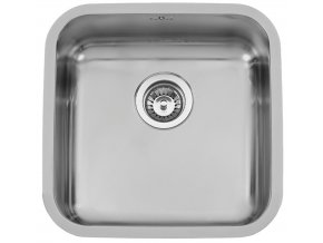 Nerezový dřez Sinks BAHIA 440 V 0,8mm trojmontáž leštěný  + Čistící pasta pro nerezové dřezy SINKS