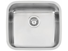 Nerezový dřez Sinks LAGUNA 490 V 0,8mm spodní leštěný  + Čistící pasta pro nerezové dřezy SINKS