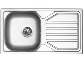 Nerezový dřez Sinks OKIO 780 V 0,5mm matný  + Čistící pasta pro nerezové dřezy SINKS