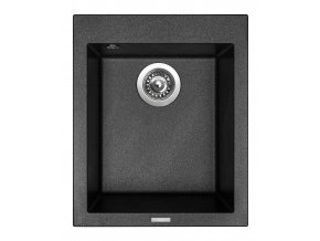 74528 8596142006427 sinks cube 410 metalblack