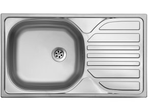 Nerezový dřez Sinks COMPACT 760 M 0,5mm matný  + Čistící pasta pro nerezové dřezy SINKS