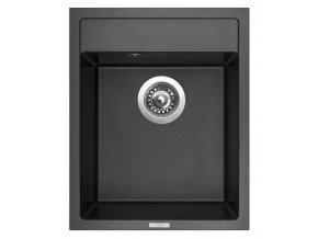 Granitový dřez Sinks CLASSIC 400 Metalblack  + Čistič pro granitové dřezy SINKS