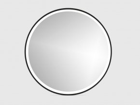 zrcadlo roundline cerne premium detail 1