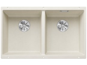 Blanco SUBLINE 350/350 U InFino Silgranit bílá soft bez táhla