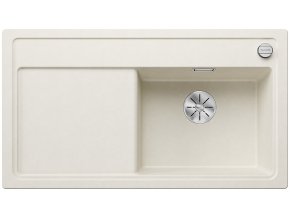 Blanco ZENAR 5 S InFino Silgranit bílá soft dřez vpravo s excentrem