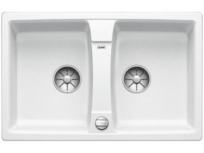 Blanco LEXA 8 InFino Silgranit bílá soft oboustranný s excentrem