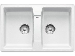 Blanco LEXA 8 InFino Silgranit bílá soft oboustranný bez excentru